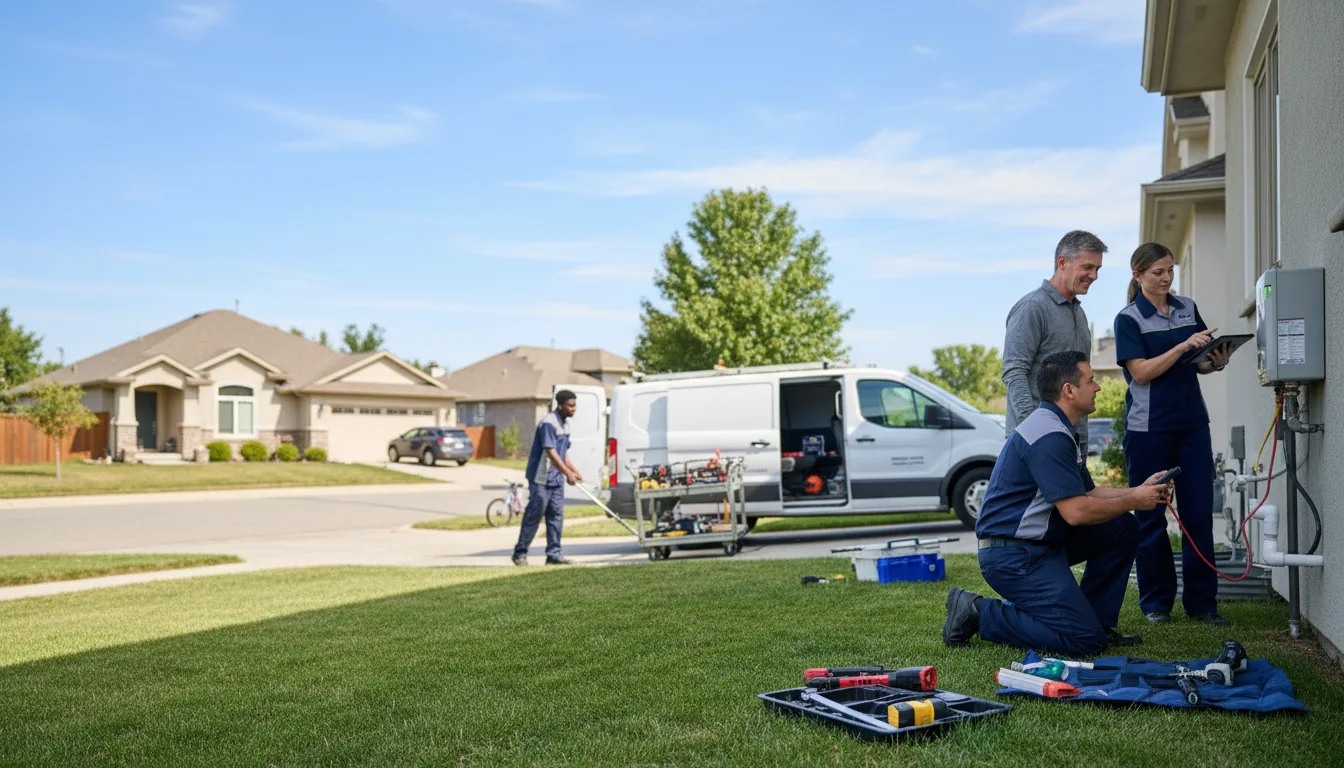 Tankless water heater service in Richmond, UT